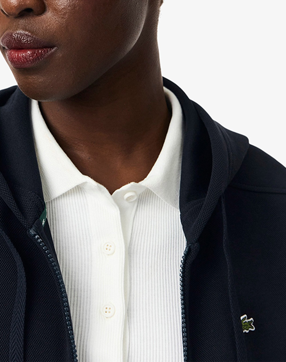 LACOSTE ЖИЛЕТКА СУИТШЪРТ С ДЪЛЪГ РЪКАВ SWEATSHIRTS