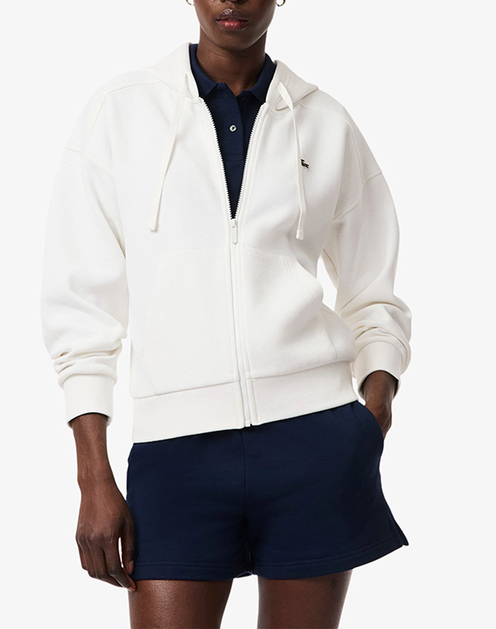 LACOSTE ЖИЛЕТКА СУИТШЪРТ С ДЪЛЪГ РЪКАВ SWEATSHIRTS