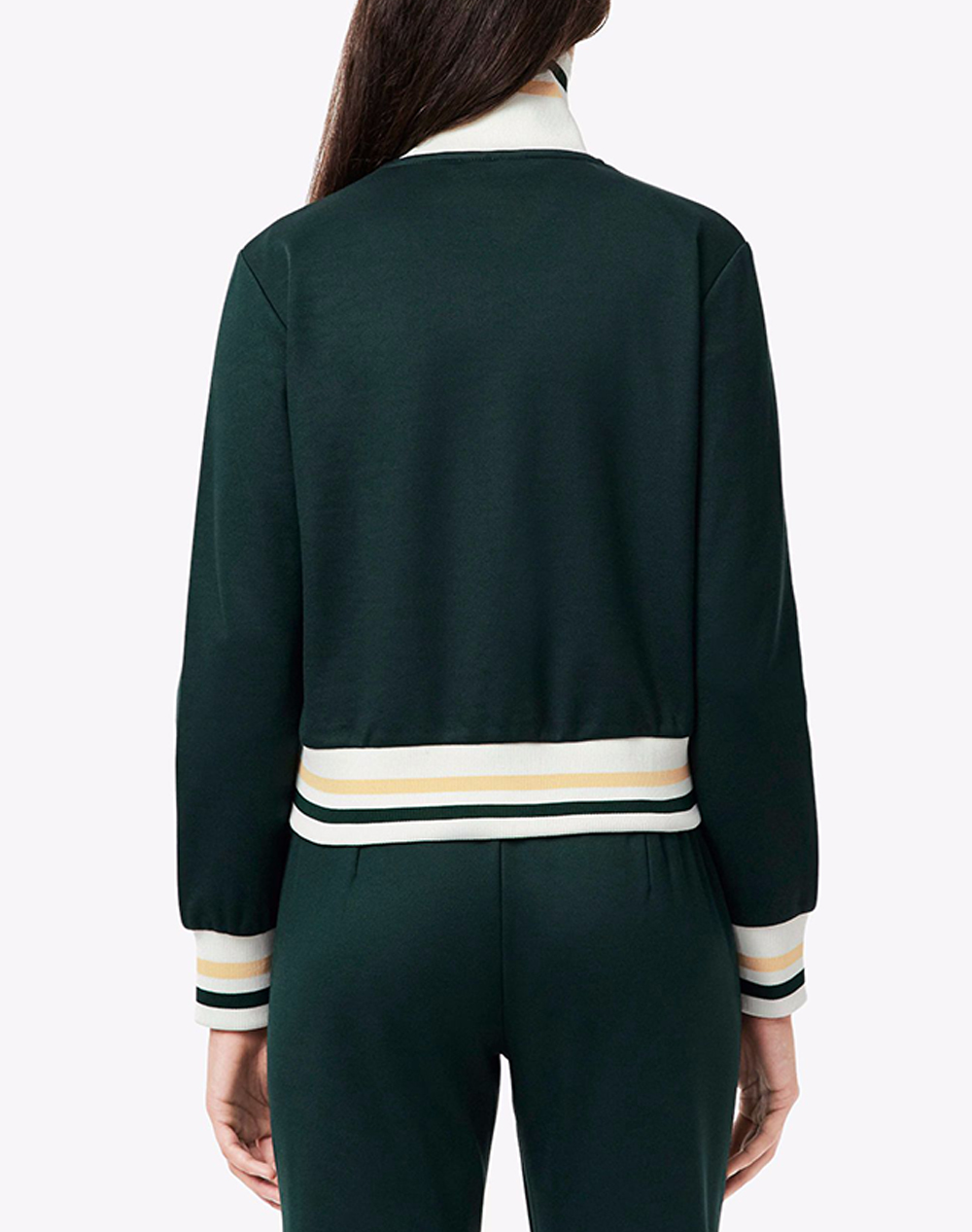 LACOSTE СУИЧЪР С ЦИП И ДЪЛГИ РЪКАВИ SWEATSHIRTS