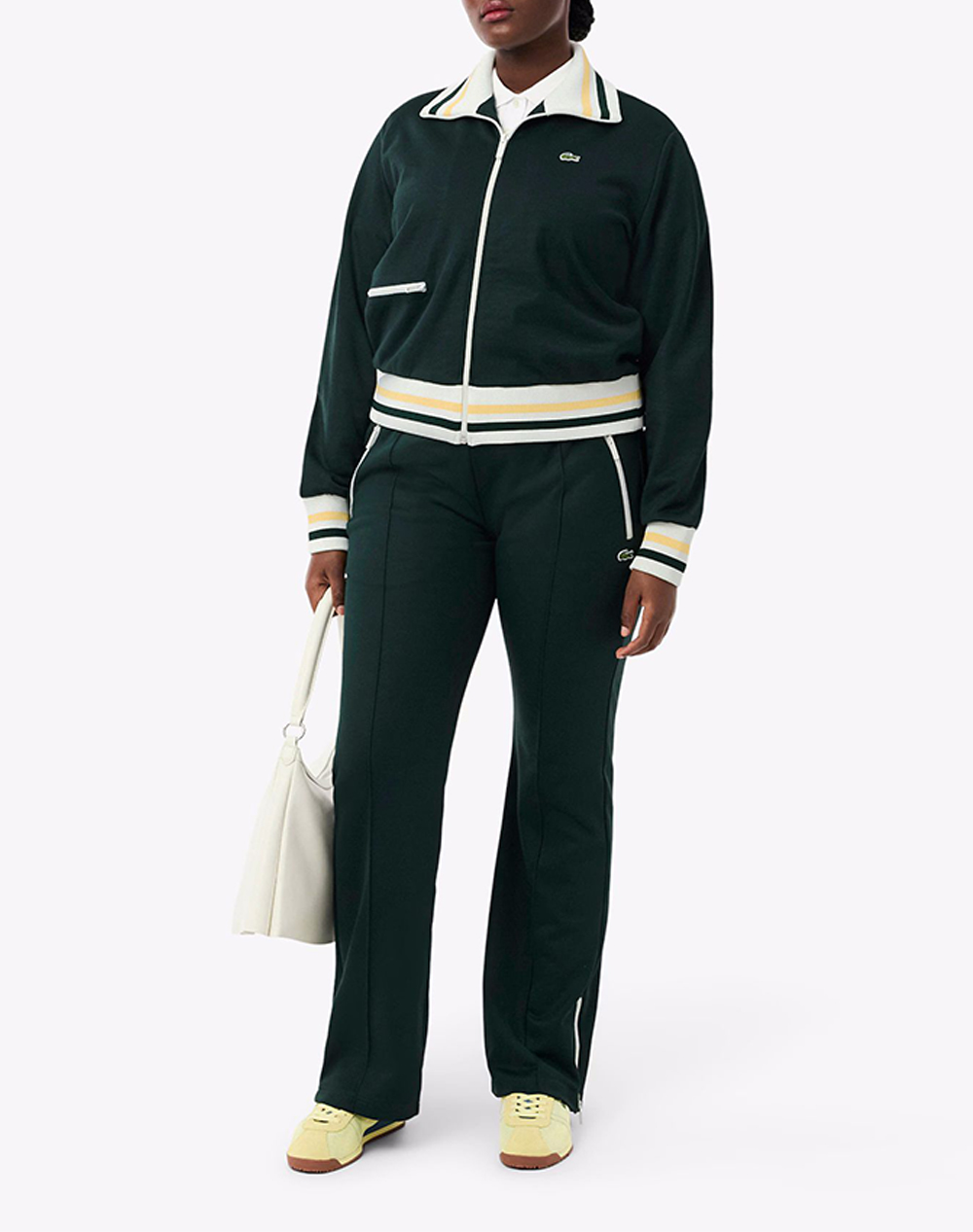 LACOSTE СУИЧЪР С ЦИП И ДЪЛГИ РЪКАВИ SWEATSHIRTS