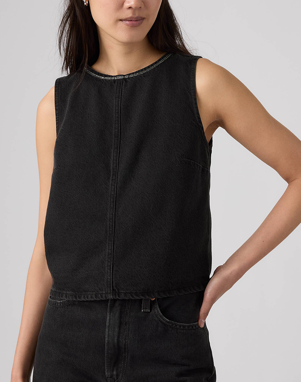LEVIS RHINESTONE DENIM SHELL