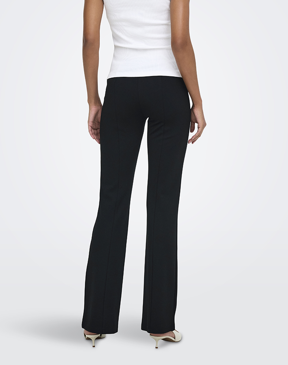 ONLY ONLPAIGE MW CUT FLARED PANT CC PNT