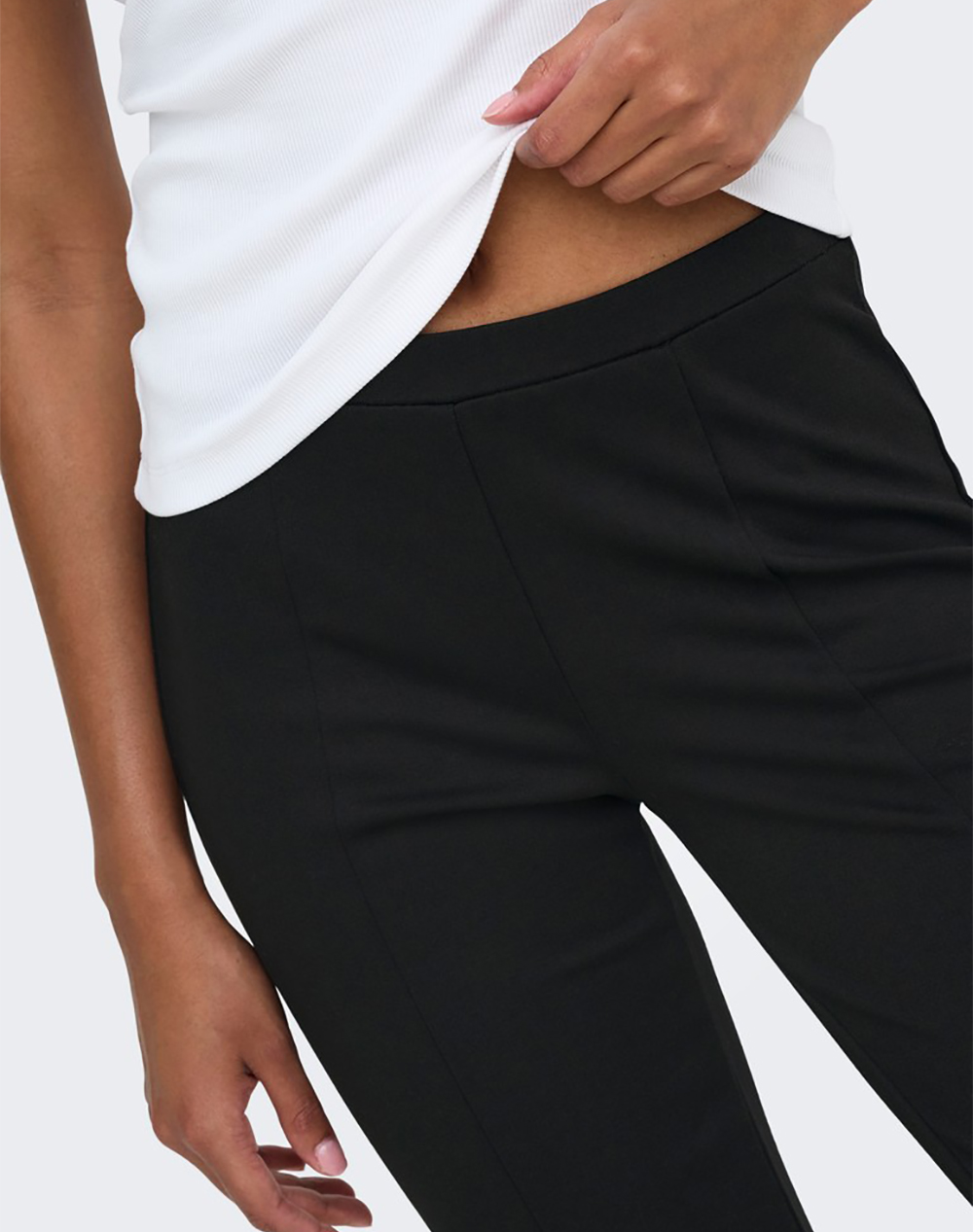 ONLY ONLPAIGE MW CUT FLARED PANT CC PNT