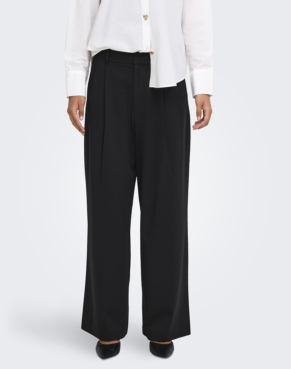 ONLY ONLSONJA HW WIDE PLEAT PANT TLR NOOS