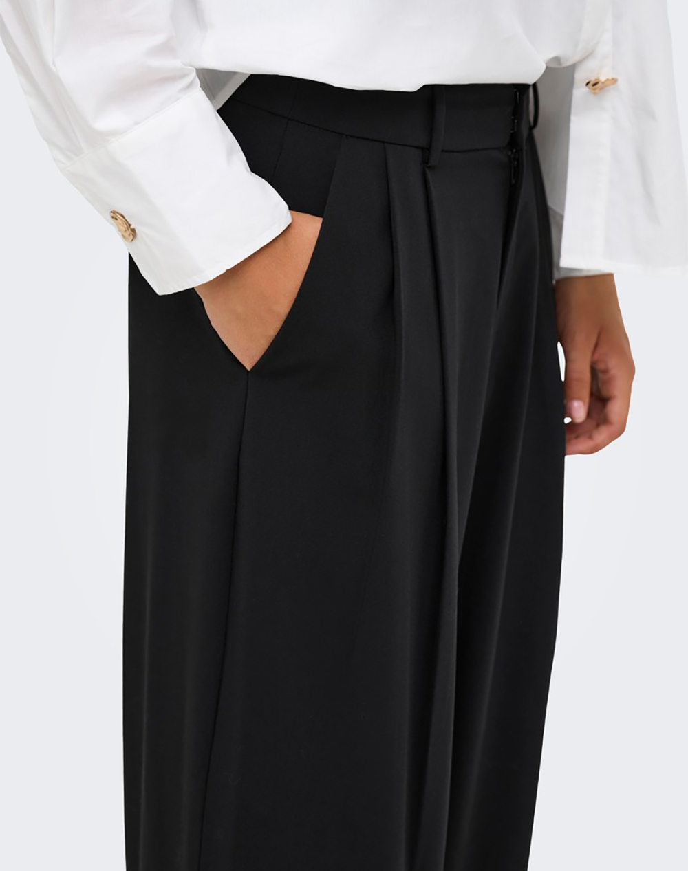 ONLY ONLSONJA HW WIDE PLEAT PANT TLR NOOS