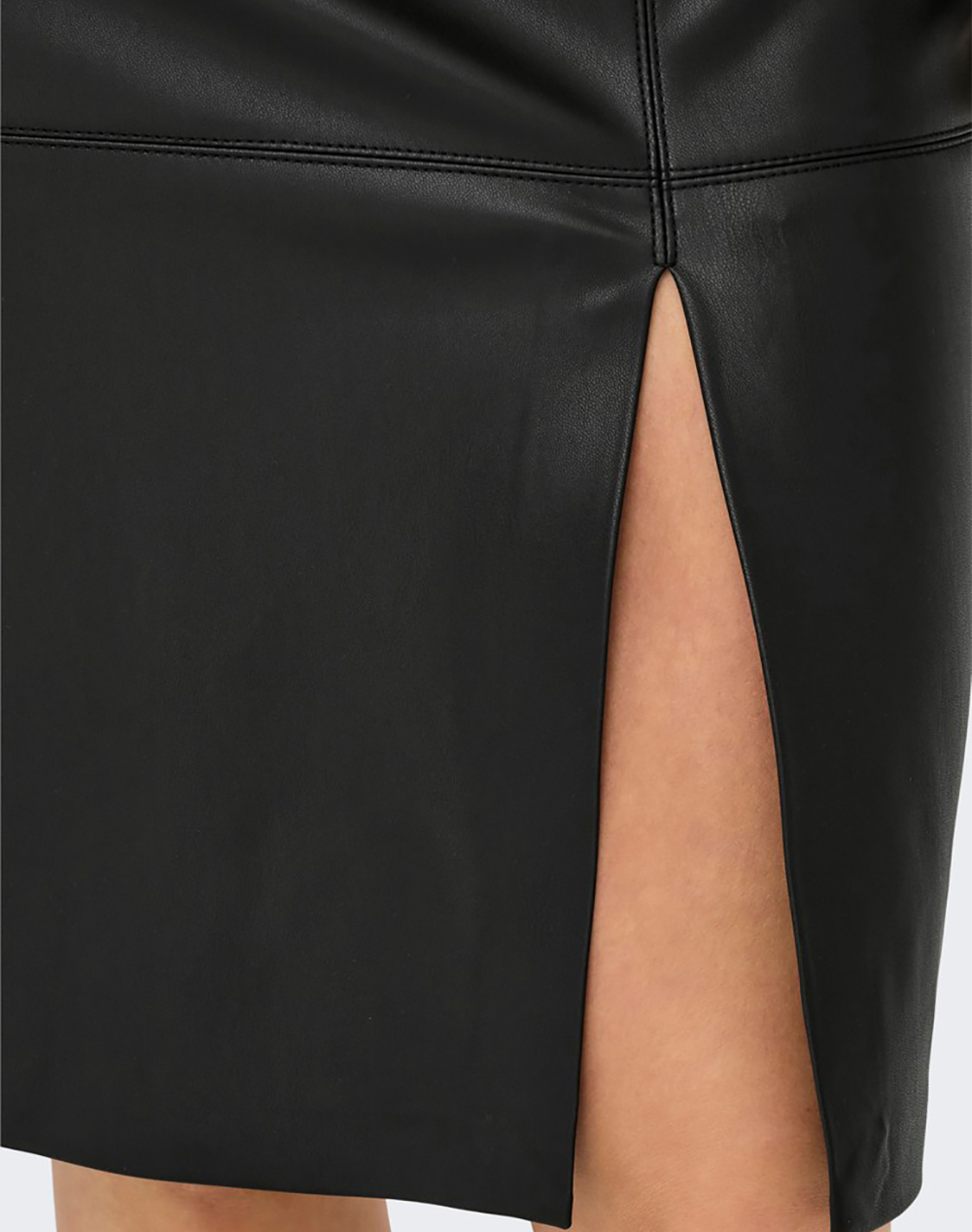 ONLY ONLOLINE FAUX LEATHER SKIRT OTW NOOS