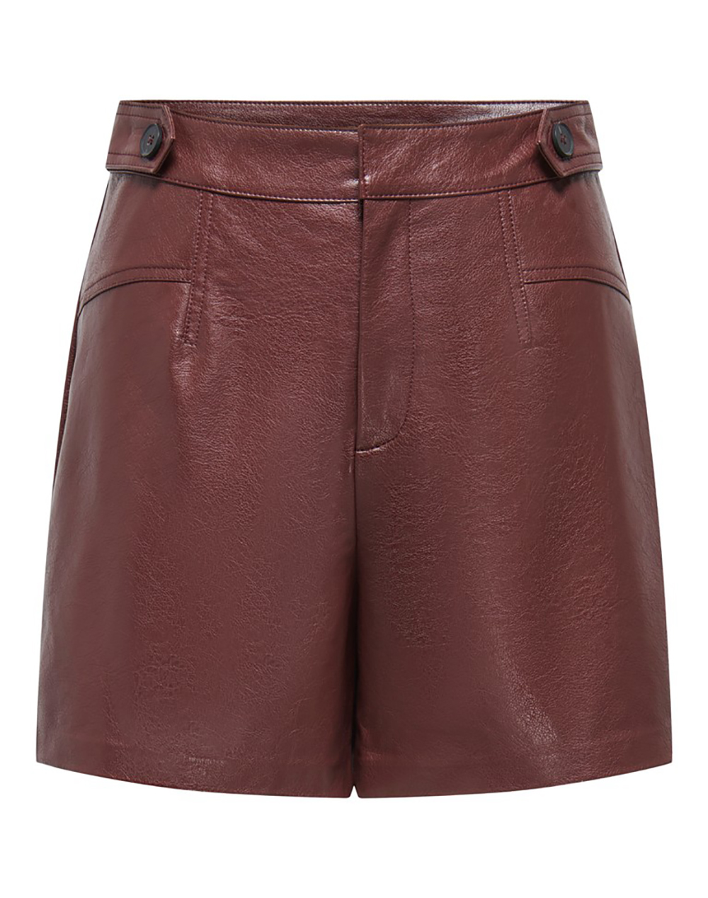 ONLY ONLJULIA FAUX LEATHER SHORTS OTW