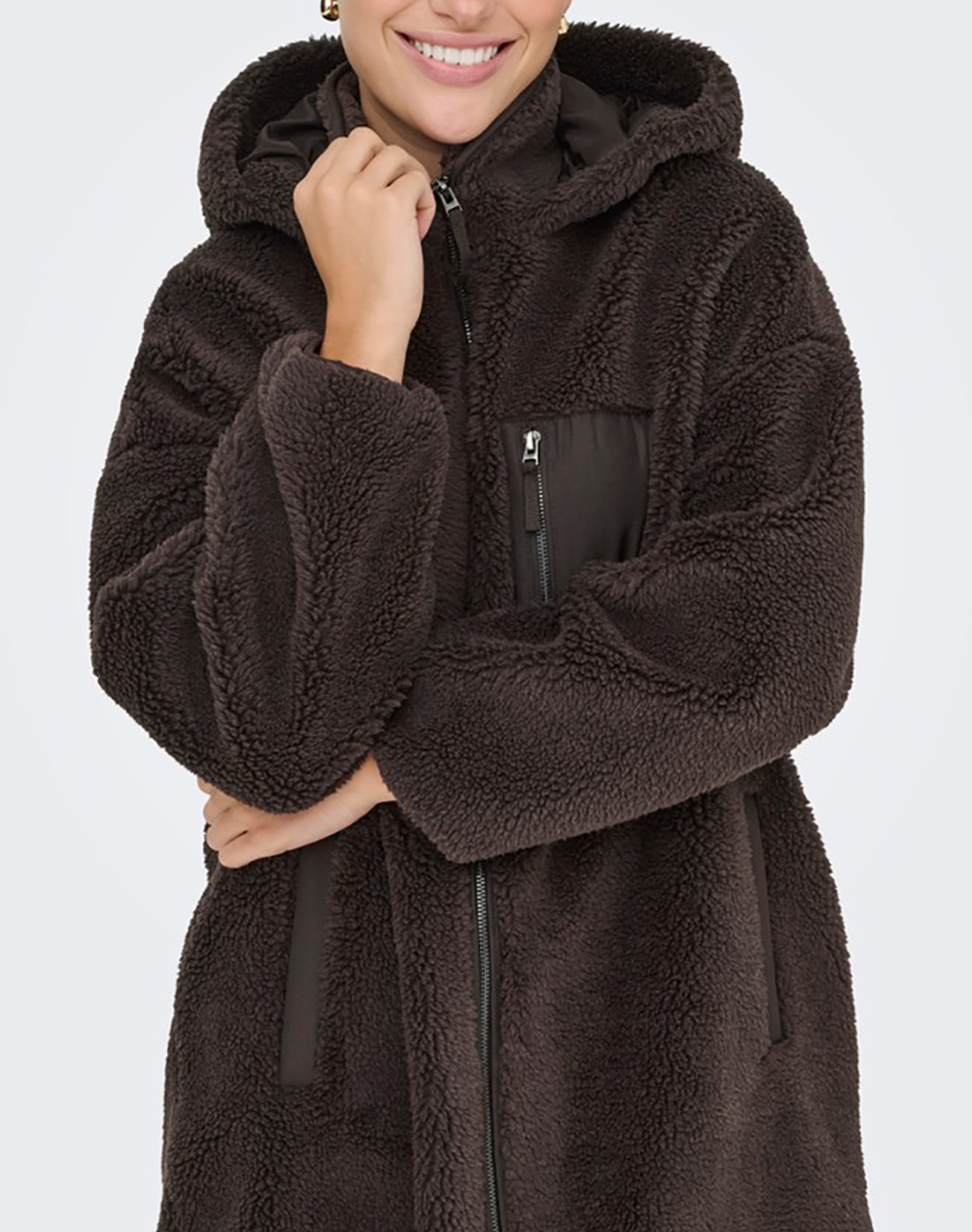 ONLY ONLSASCHA SHERPA JACKET CC OTW