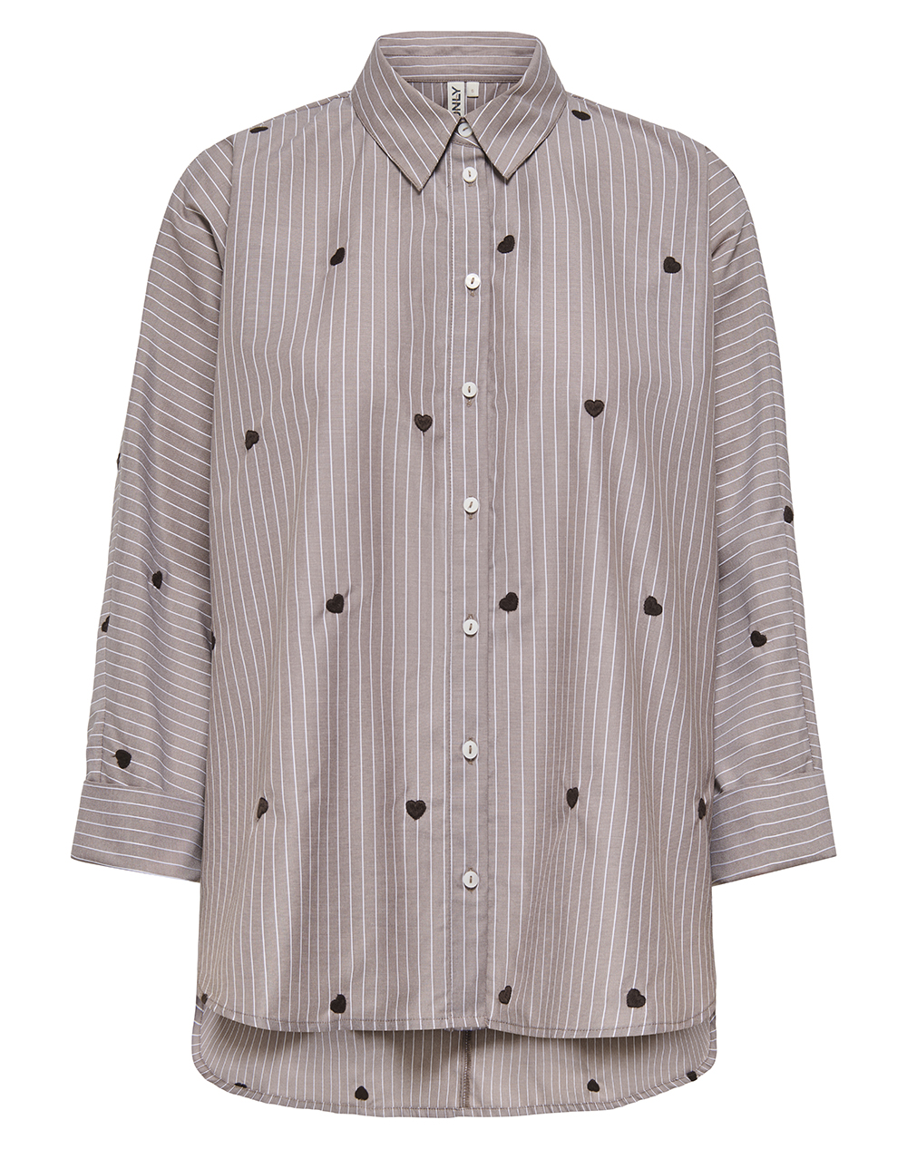 ONLY ONLNEW LINA GRACE STR EMB SHIRT NOOS WVN