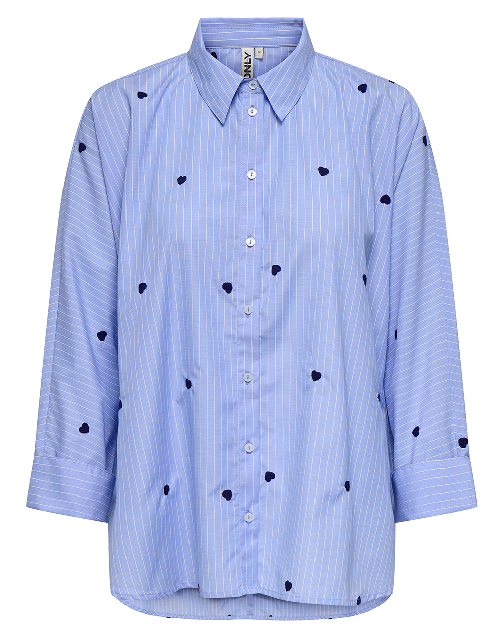 ONLY ONLNEW LINA GRACE STR EMB SHIRT NOOS WVN