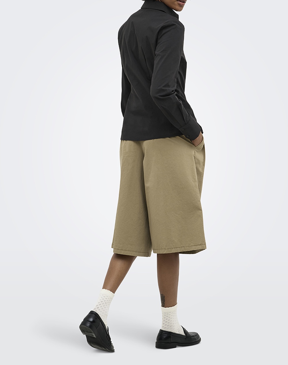 ONLY ONLEBIE LS SLIM-FIT SHIRT WVN