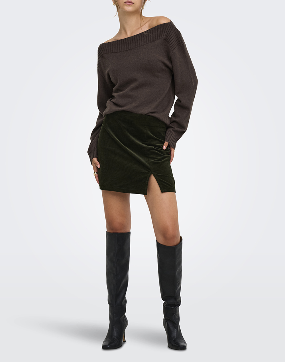 ONLY ONLKATIA LS BOATNECK CC KNT