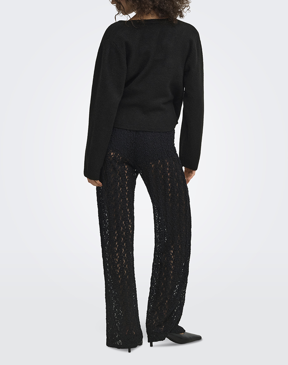 ONLY ONLLIVA LS V-NECK WRAP KNT