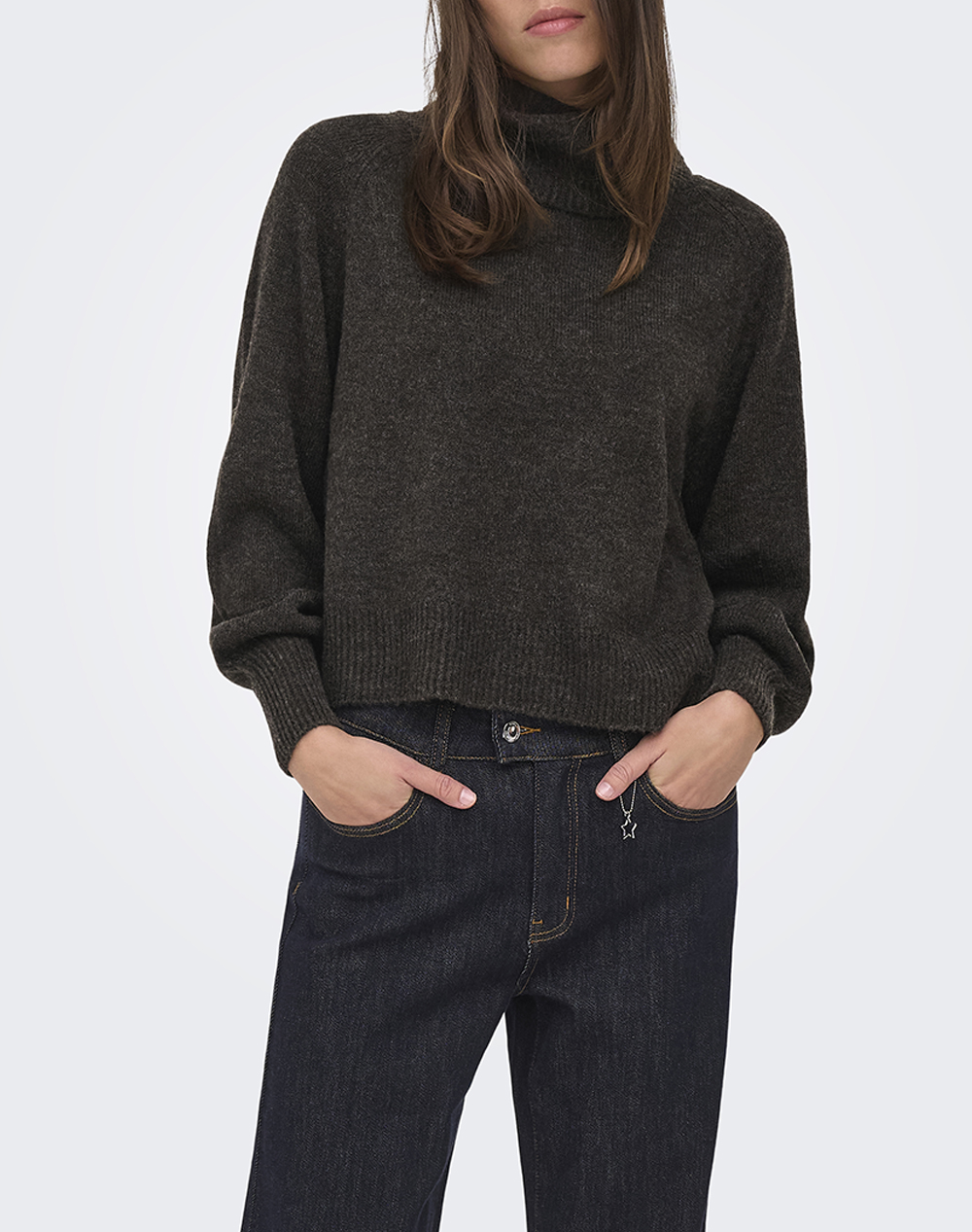ONLY ONLOLIVIA LS ROLL NECK CC KNT