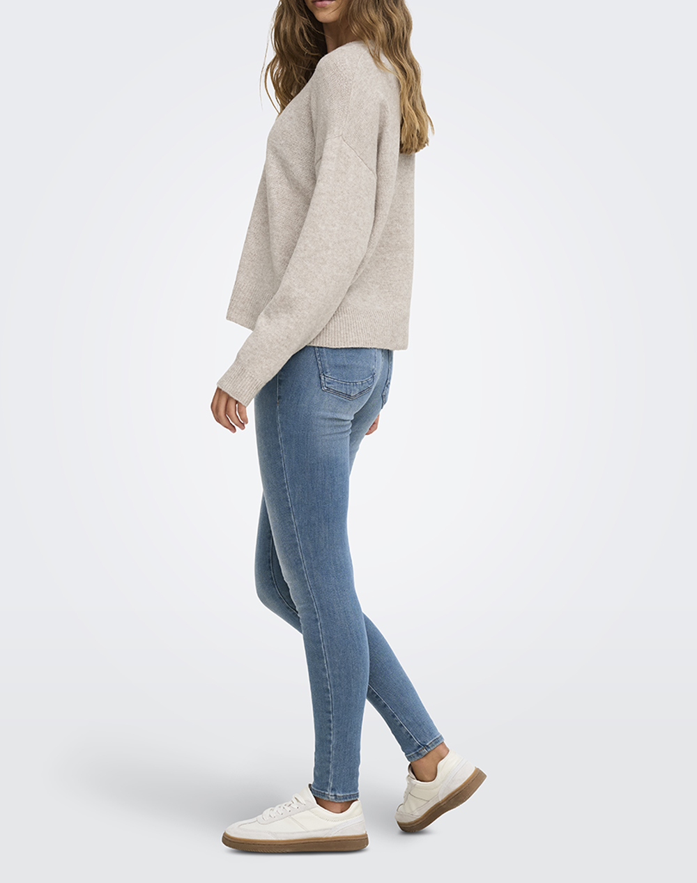 ONLY ONLOLIVIA LS O-NECK CC KNT