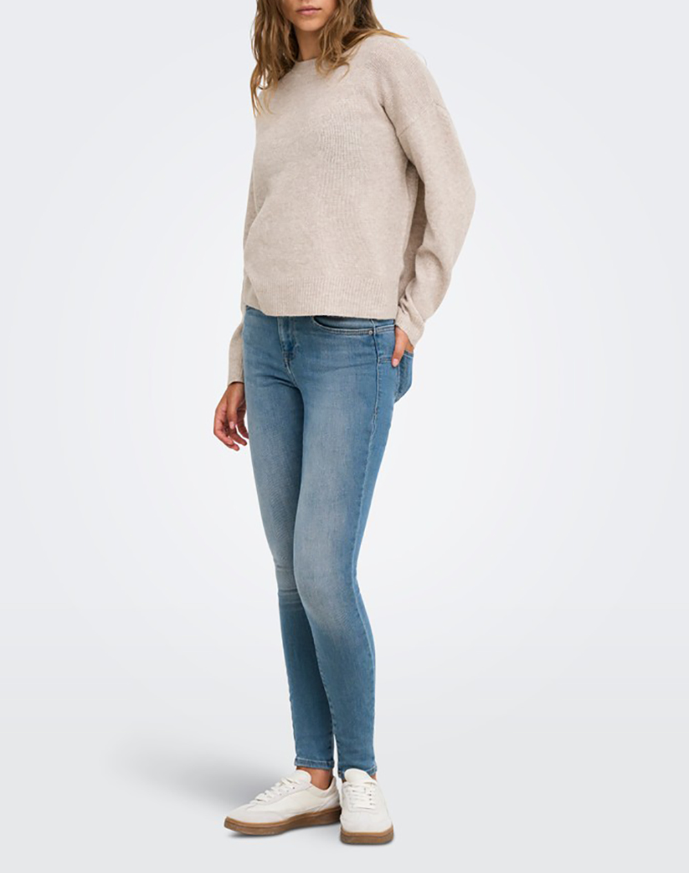 ONLY ONLOLIVIA LS O-NECK CC KNT
