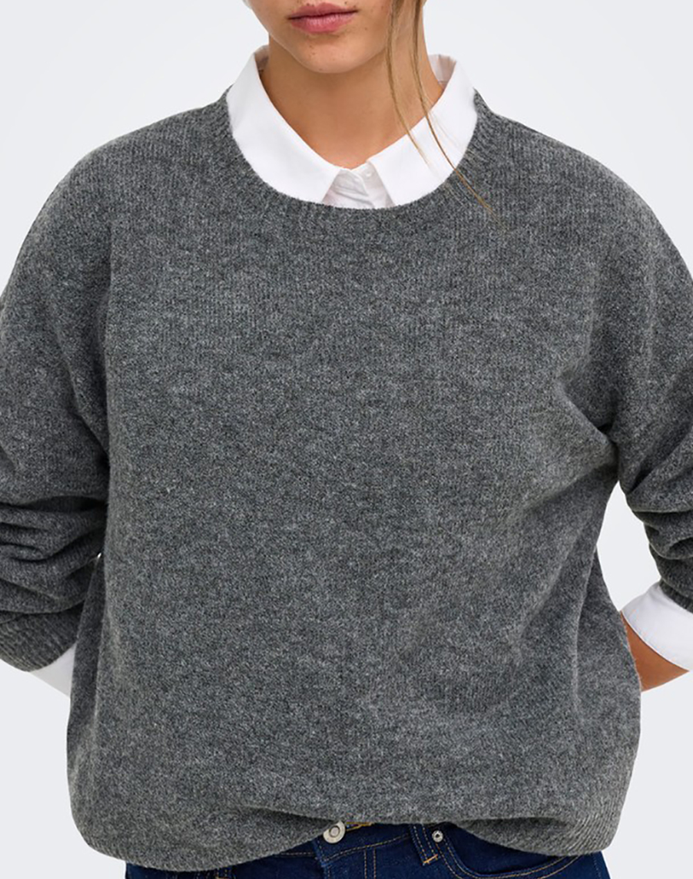 ONLY ONLOLIVIA LS O-NECK CC KNT