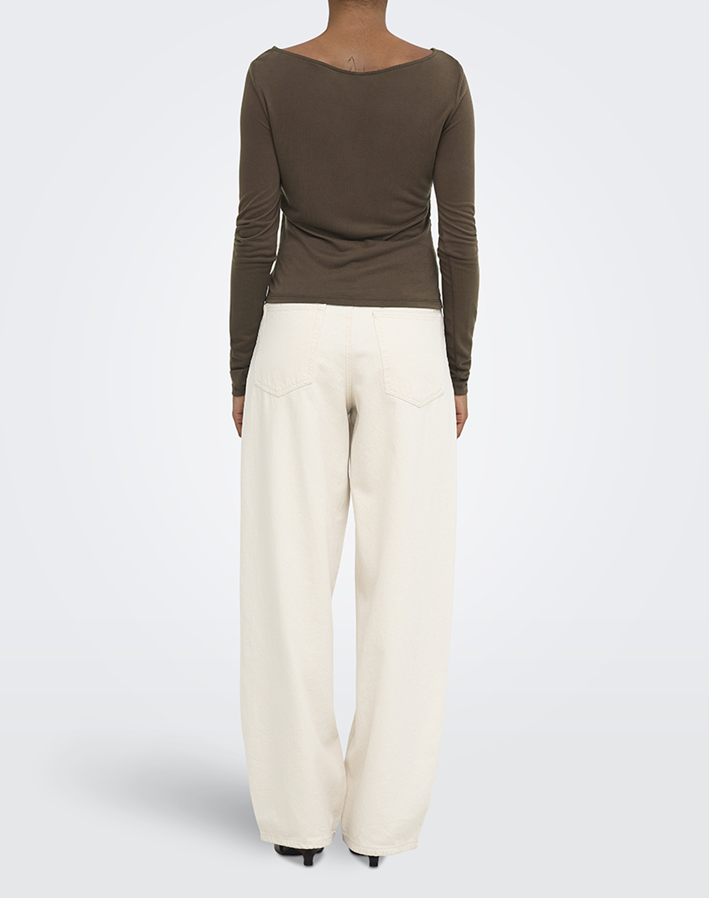 ONLY ONLHANNAH L/S METAL TOP CC JRS