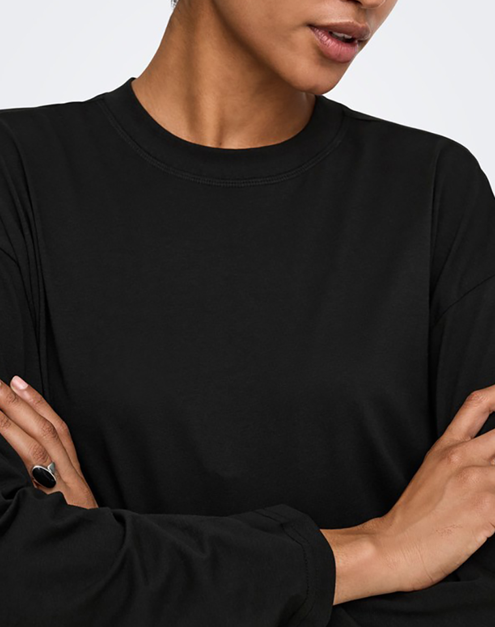 ONLY ONLHAPPY L/S O-NECK TEE CC JRS