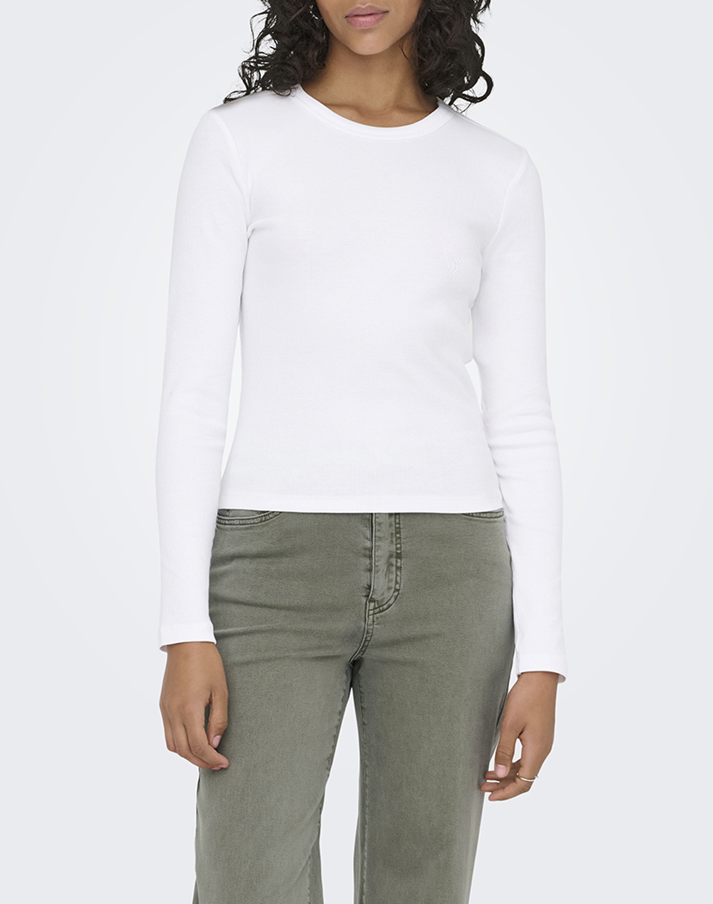 ONLY ONLVAL L/S O-NECK TOP JRS NOOS