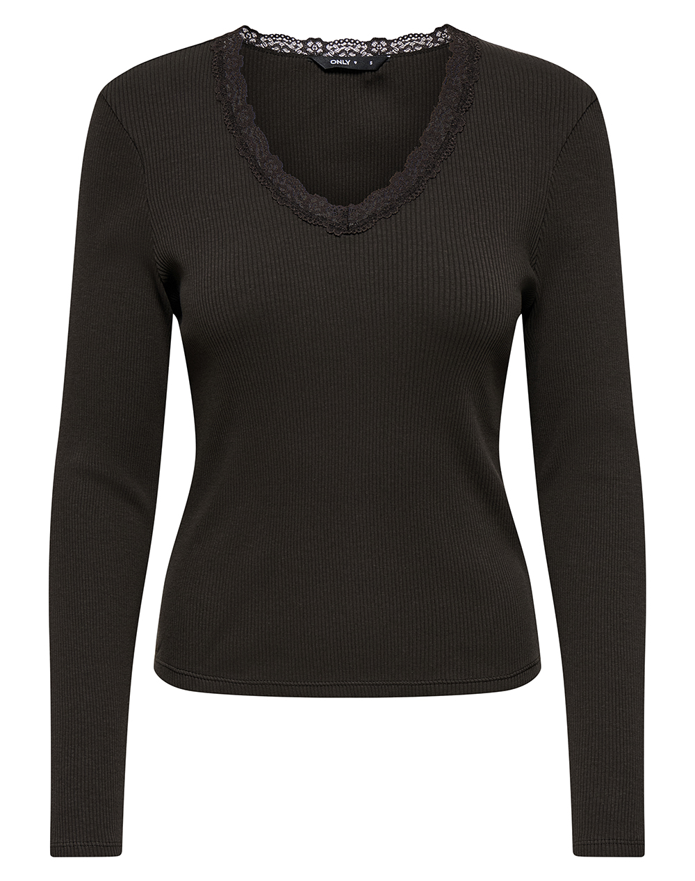 ONLY ONLSARA SHARAI L/S V-NECK TOP JRS NOOS