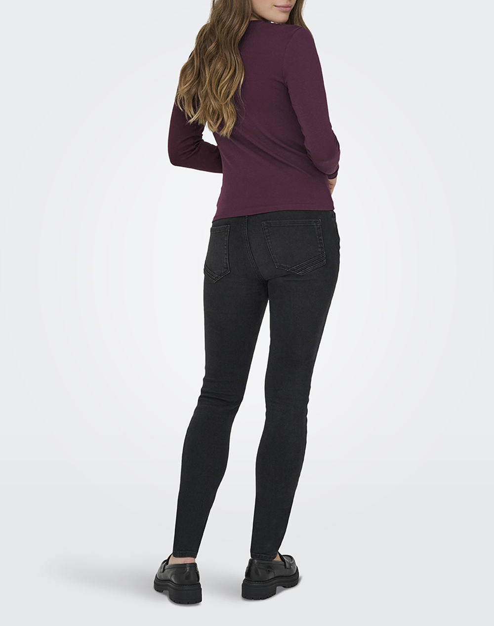 ONLY ONLRILEY O-NECK L/S TOP JRS NOOS