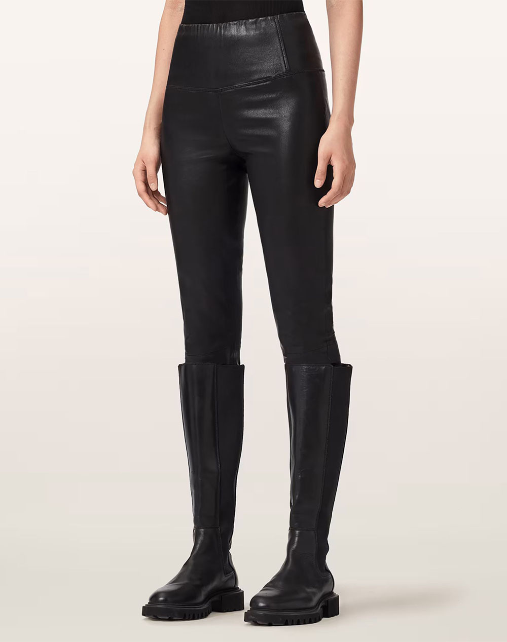 ALL SAINTS CORA LEATHER LEGGING
