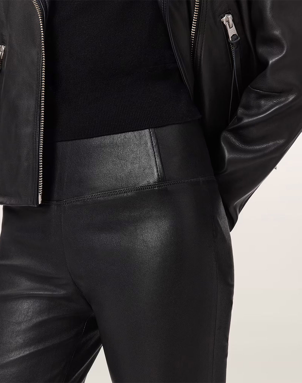 ALL SAINTS CORA LEATHER LEGGING