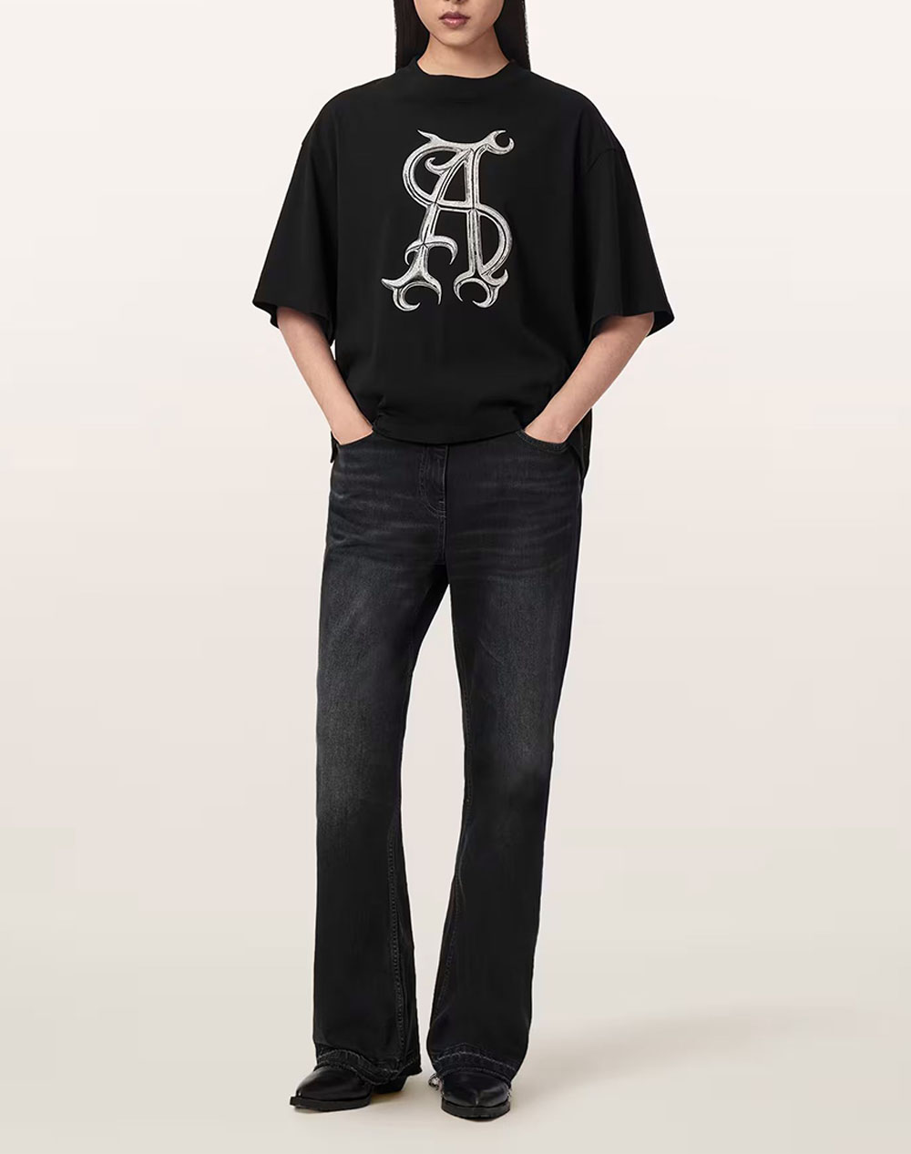 ALL SAINTS REFLEX AMELIE TEE