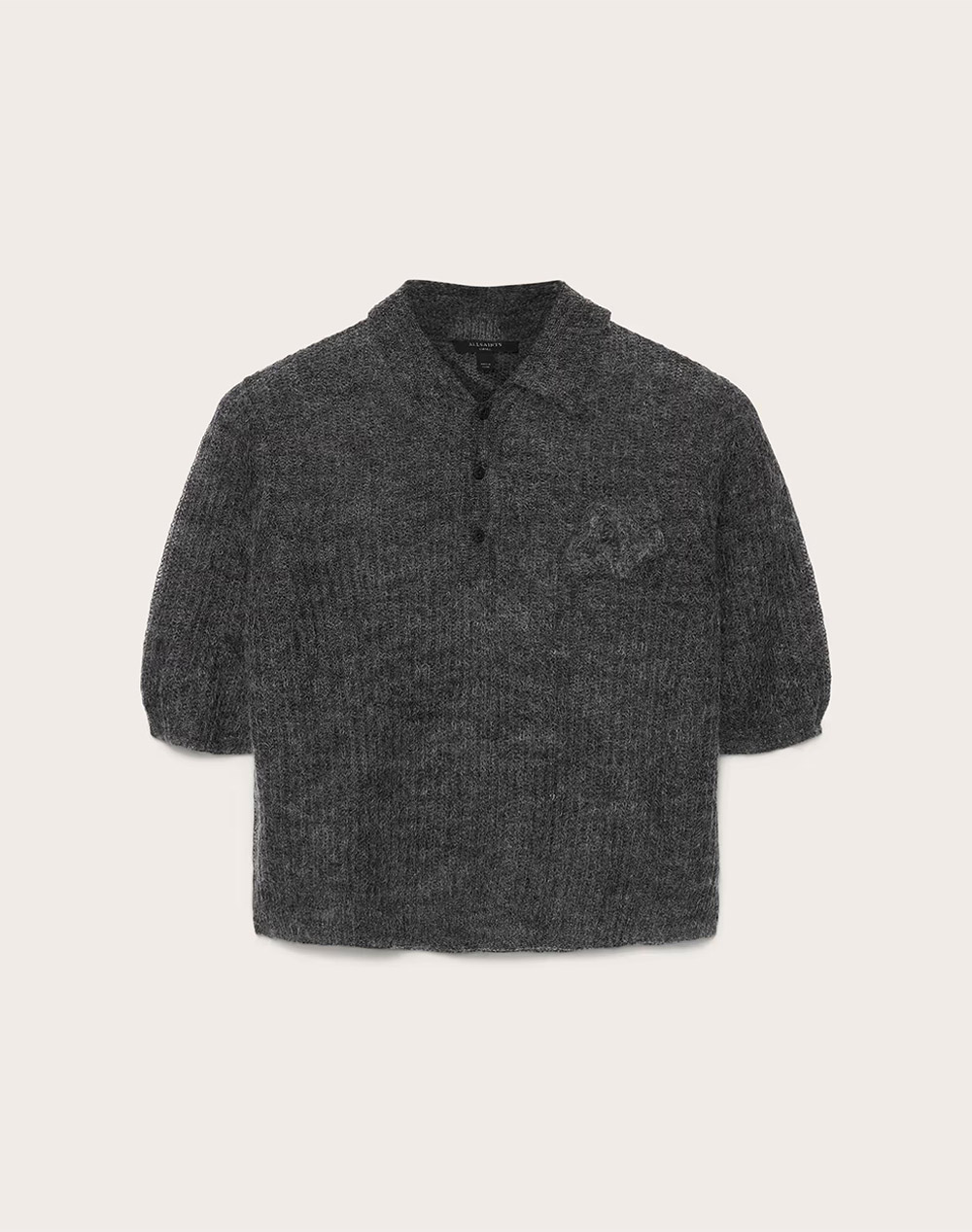 ALL SAINTS ANABEL POLO TEE