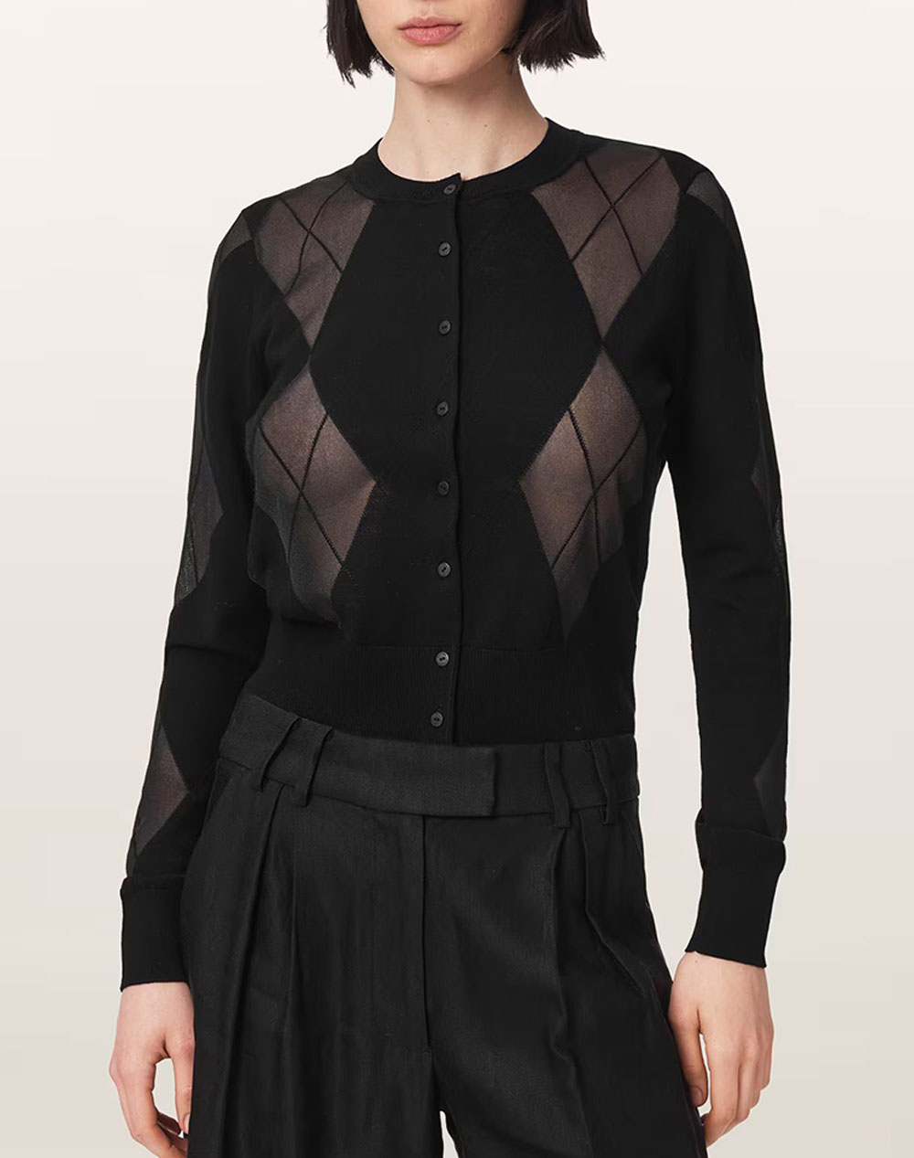 ALL SAINTS BERN CARDIGAN