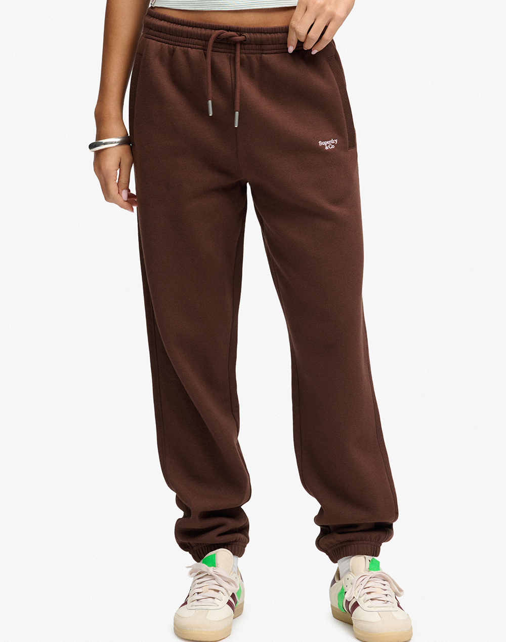 SUPERDRY SIGNATURE EMB CUFFED JOGGER ДАМСКИ СПОРТЕН ЕКИП
