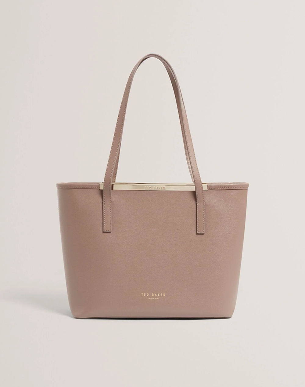 TED BAKER HAYLEYZ Saffiano Leather Small Shopper Bag