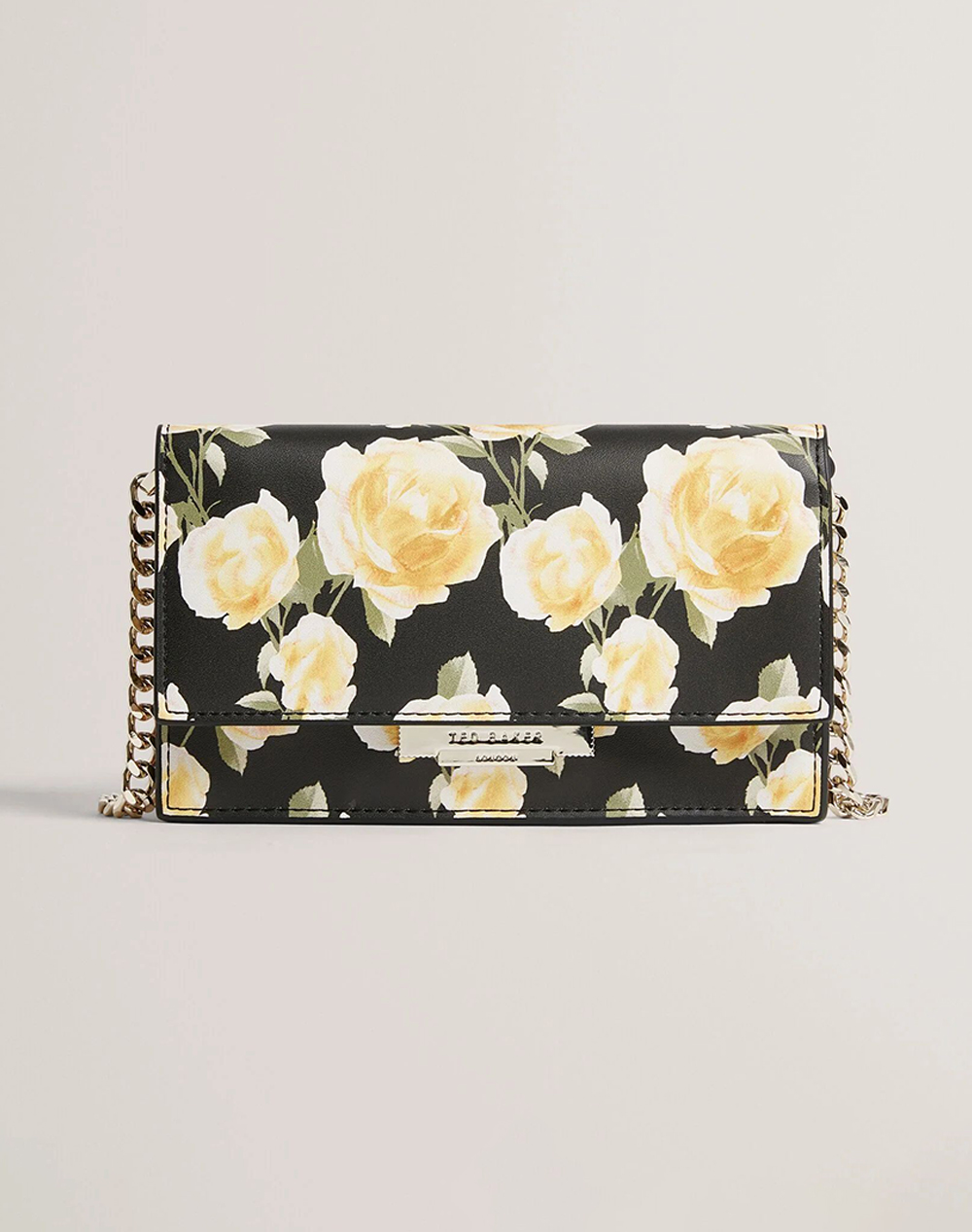 TED BAKER MAHIRYA Printed Lock Purse on a Chain