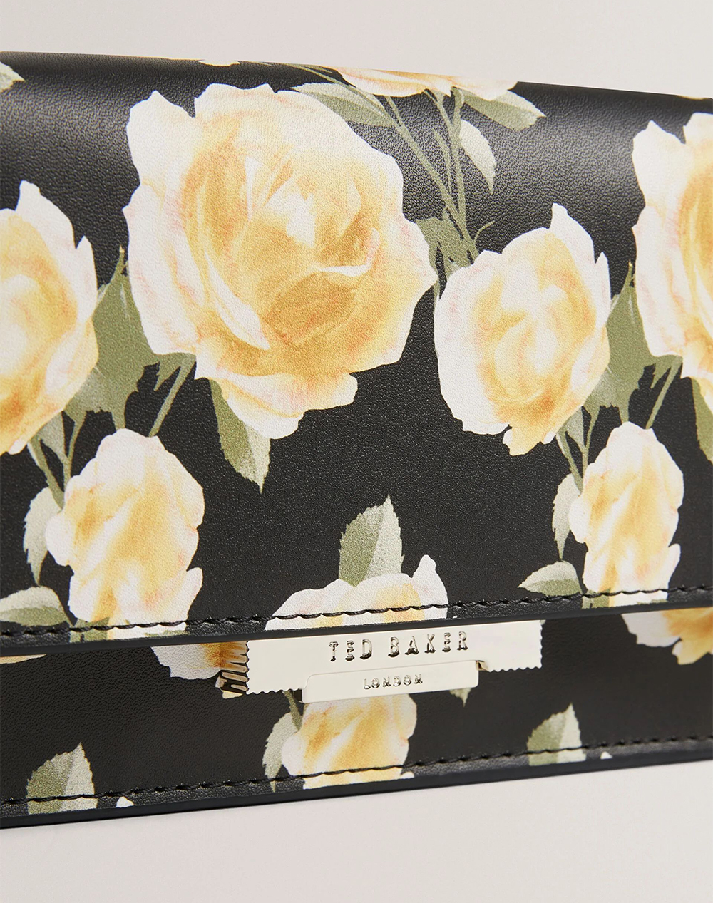 TED BAKER MAHIRYA Printed Lock Purse on a Chain