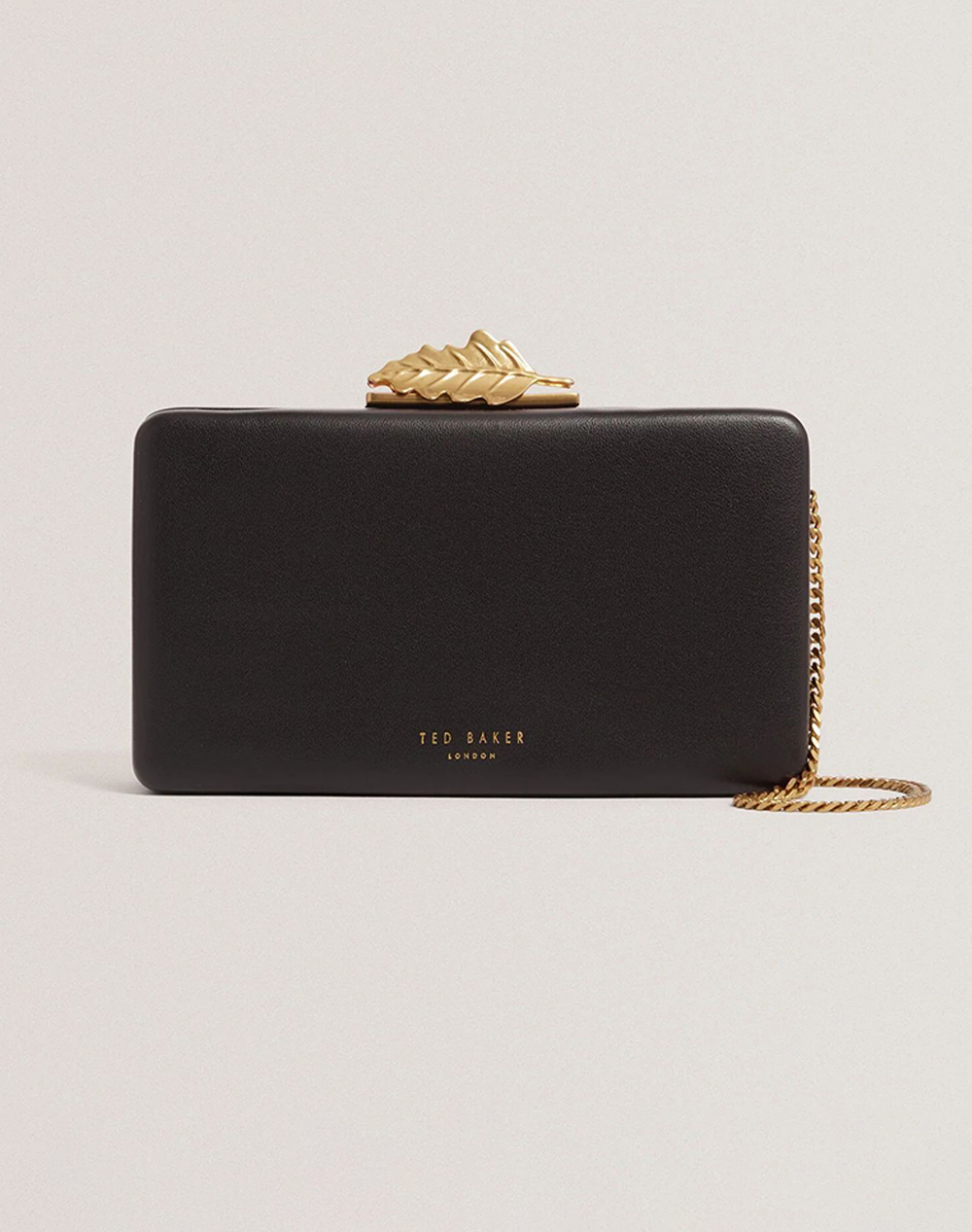 TED BAKER LLEAF Leaf Detail Clutch Bag
