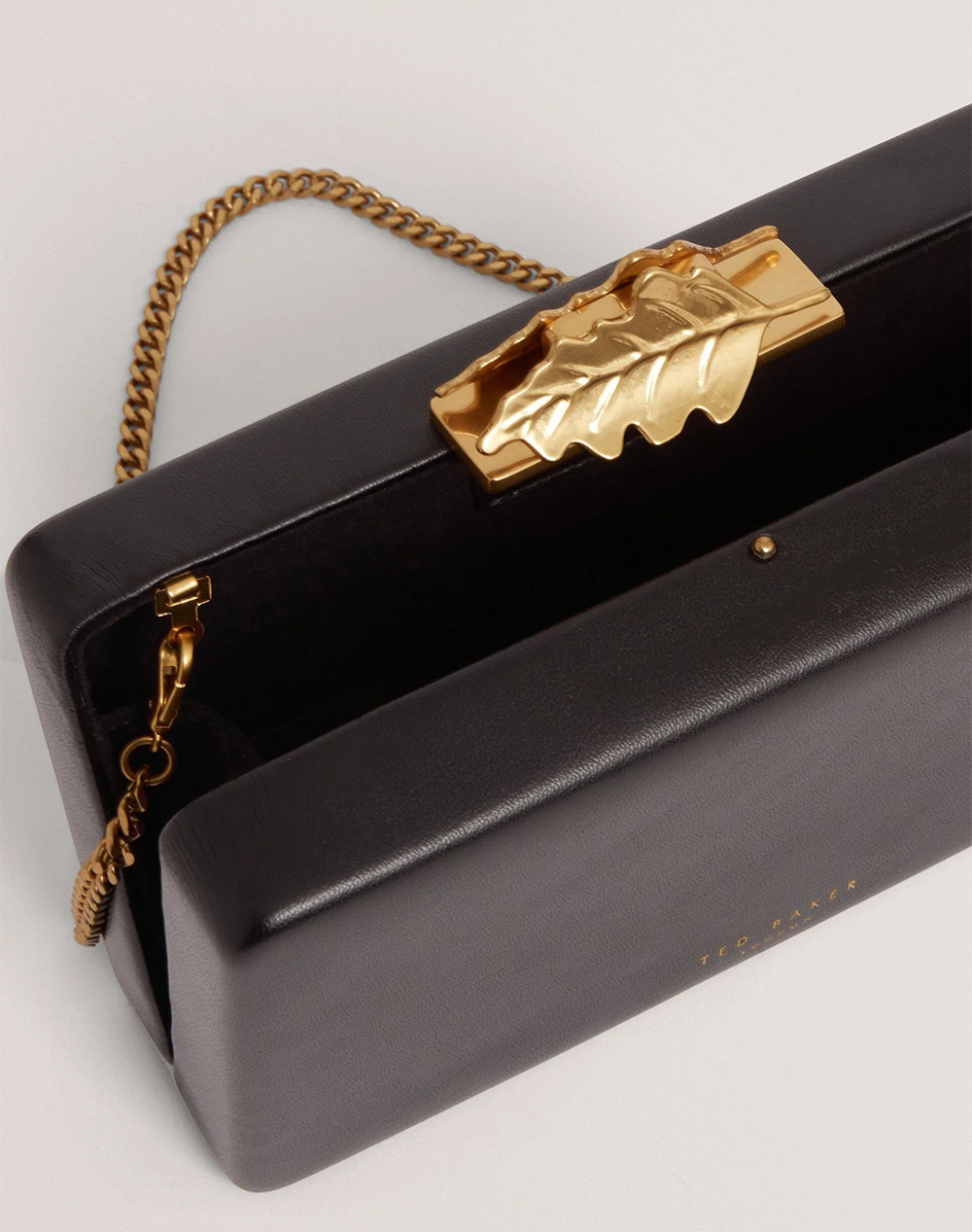 TED BAKER LLEAF Leaf Detail Clutch Bag