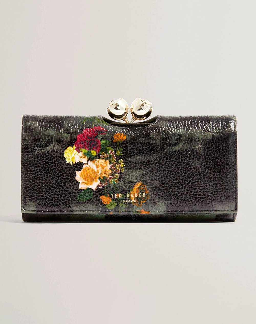 TED BAKER LIIEEAH Printed Large Bobble Purse