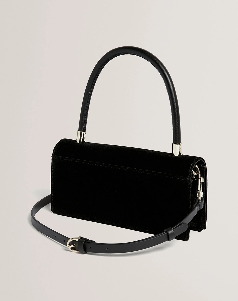 TED BAKER LIALA Velvet Top Handle Shoulder Bag
