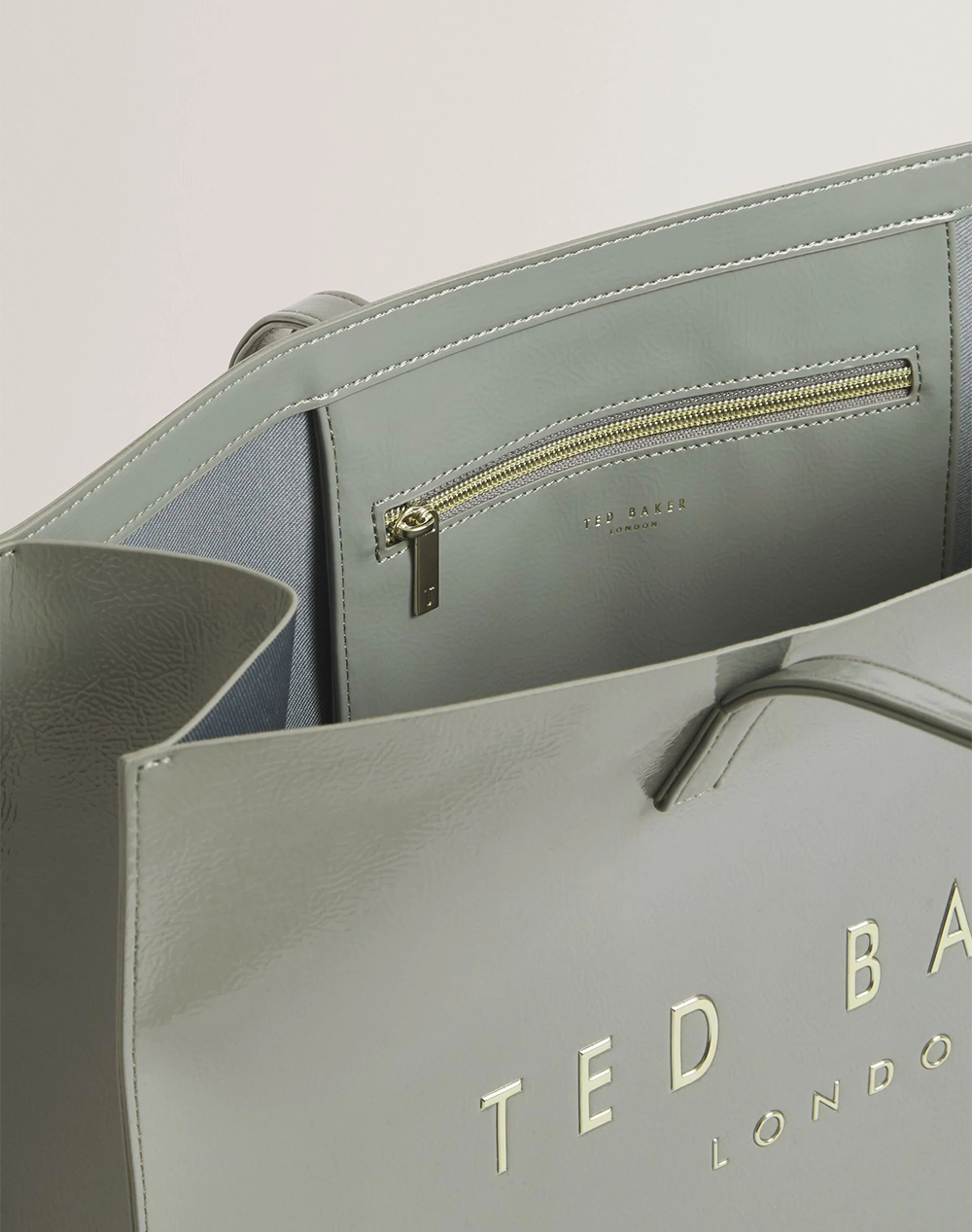 TED BAKER CRIKON Crinkle Extra Large Icon Bag