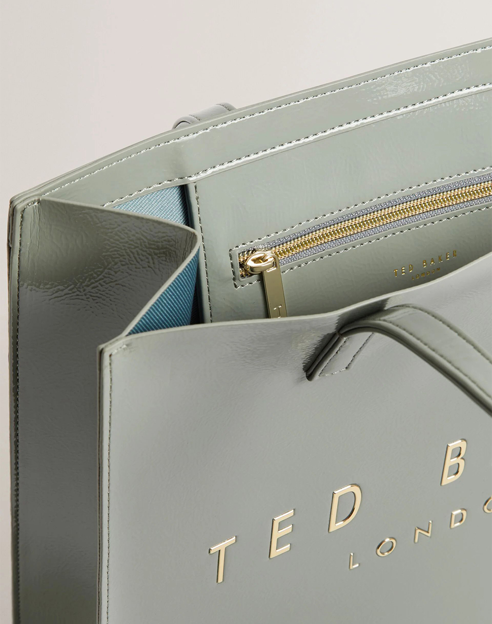 TED BAKER CRINKON Crinkle Large Icon Bag