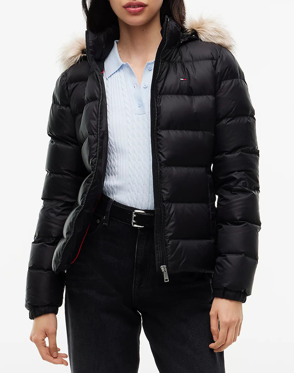 TOMMY JEANS TJW BASIC HOODED DOWN JACKET EXT