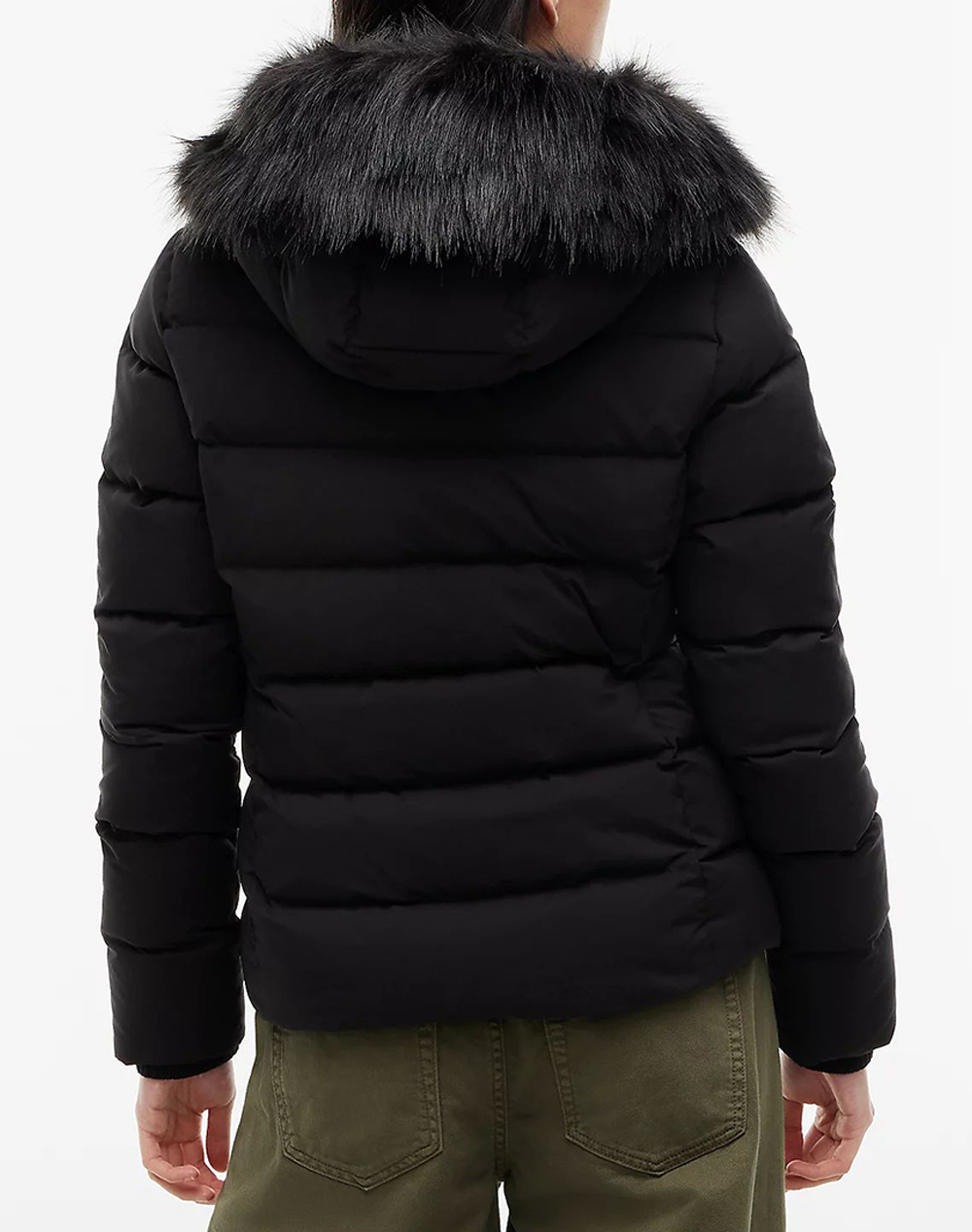TOMMY JEANS TJW SLIM HOOD PUFFER DOWN EXT