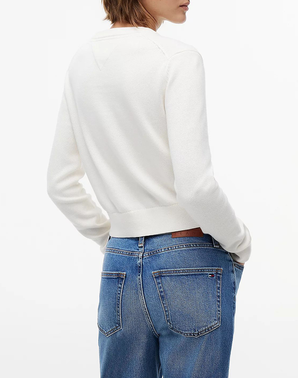 TOMMY JEANS TJW FLAG CREW NECK SWEATER EXT