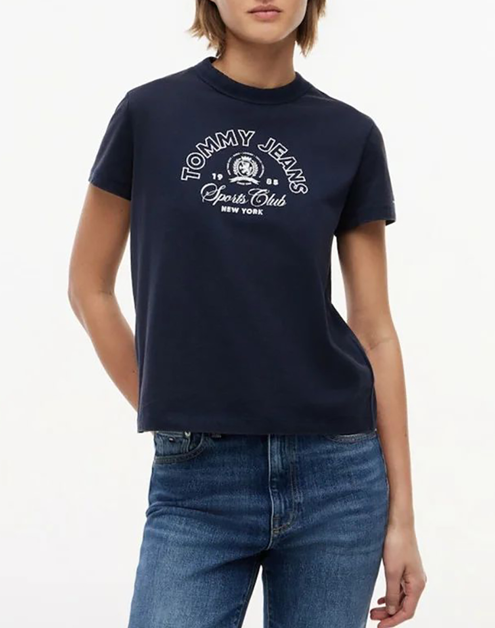 TOMMY JEANS TJW REG HERITAGE LOGO SS TEE