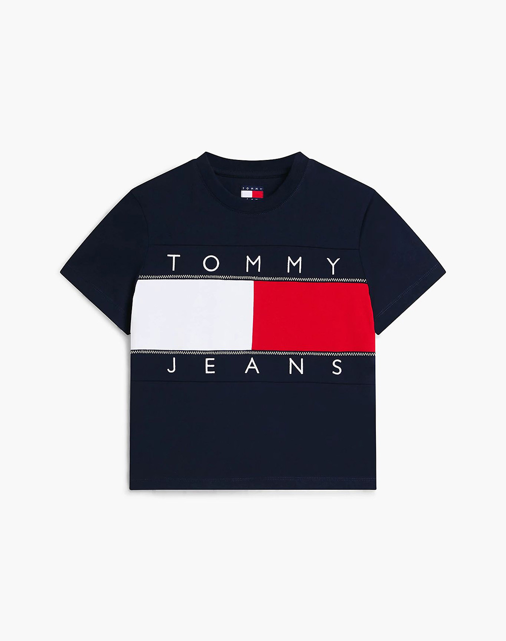 TOMMY JEANS TJW REG FLAG SS TEE EXT