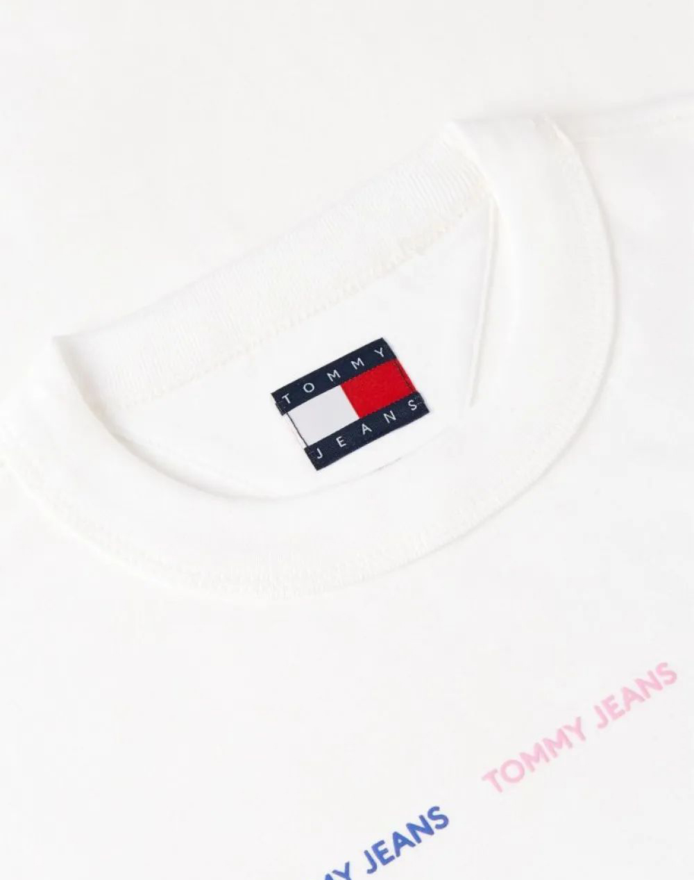 TOMMY JEANS TJW REG TJ REPEAT WASH TEE