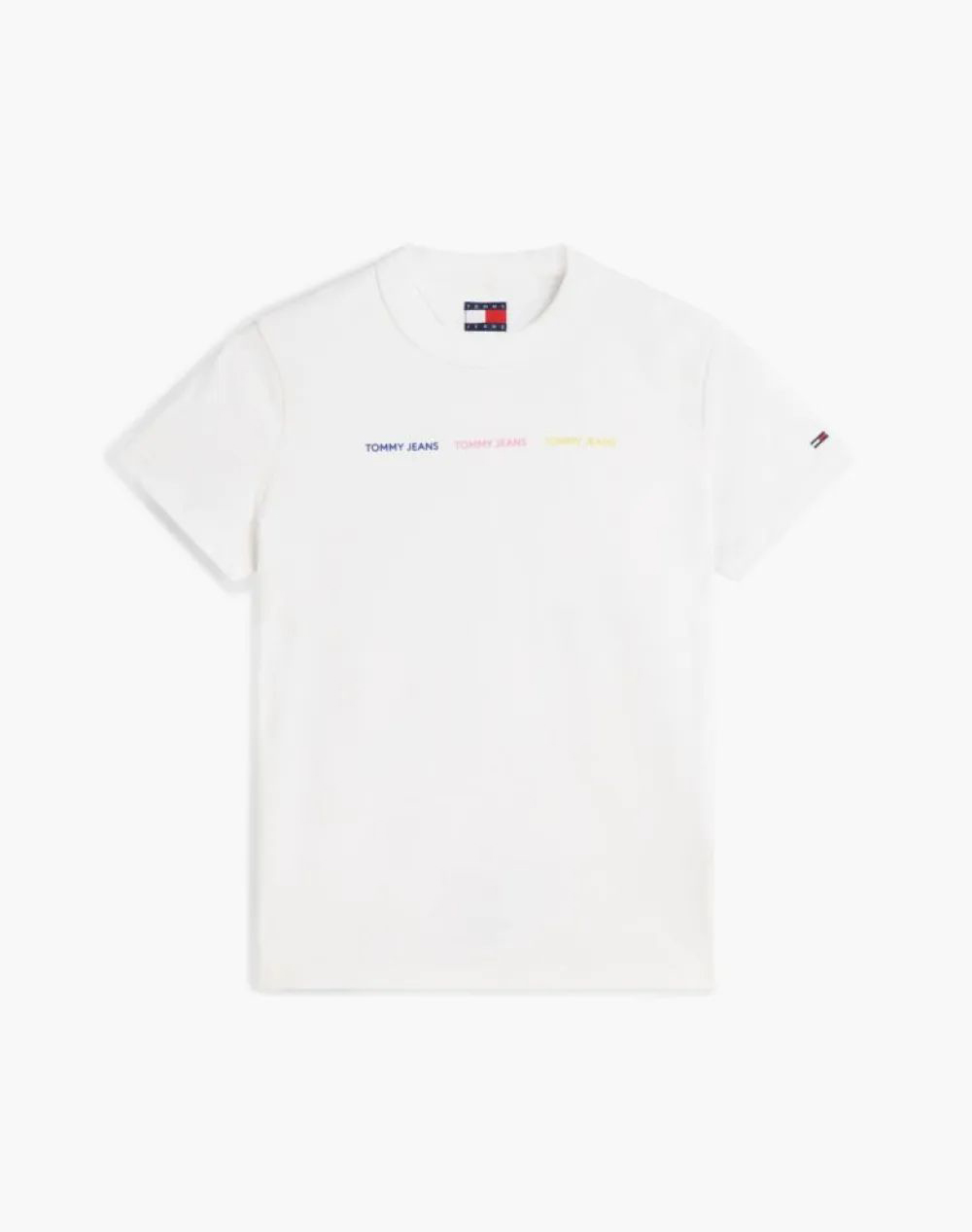 TOMMY JEANS TJW REG TJ REPEAT WASH TEE