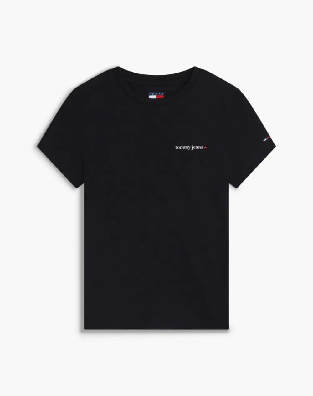 TOMMY JEANS TJW SLIM ESS LOGO 1 SS TEE EXT