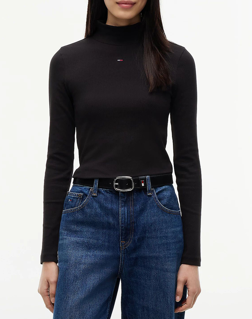 TOMMY JEANS TJW ESSENTIAL MOCK NECK
